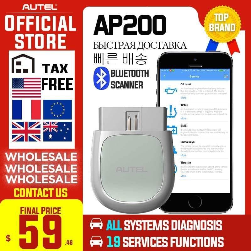 Autel+AP200+Bluetooth+OBD2+Scanner+Automotivo+OBD+2+TPMS+Code+Reader+Car+Diagnostic+Tool+for+DIYer+PK+MK808+Thinkdiag+Easydiag