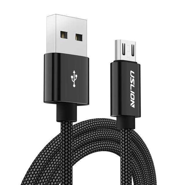 Planet+Gates+Black+/+0.3m+USLION+Micro+USB+Cable+2A+Fast+Charge+USB+Data+Cable+for+Samsung+Huawei+Xiaomi+LG+Andriod+Microusb+Mobile+Phone+Charger+Cables