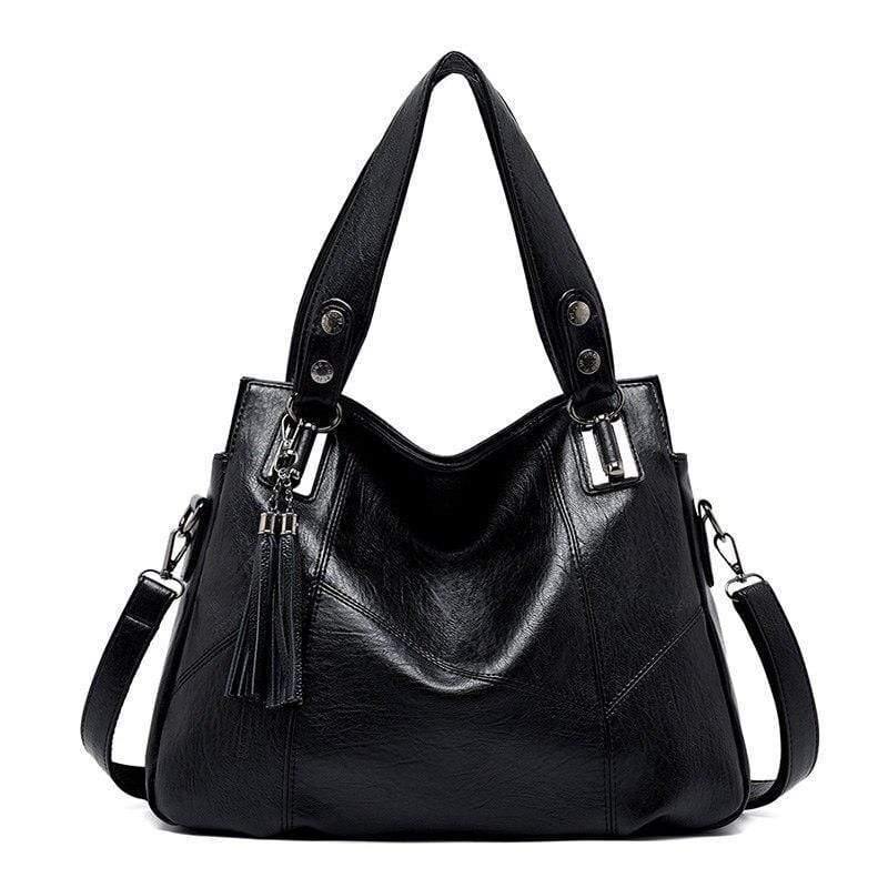 Women+Handbag+Genuine+Leather+Tote+Bags+Tassel+Luxury+Women+Shoulder+Bags+Ladies+Leather