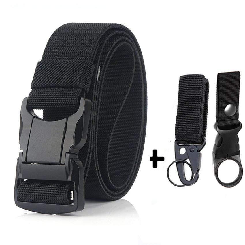 Elastic+Belt+Men+Aluminum+Alloy+Black+Pluggable+Buckle+Tactical+Belts+Breathable+Comfortable+Nylon+Male+Jeans+Belt+High+Quality