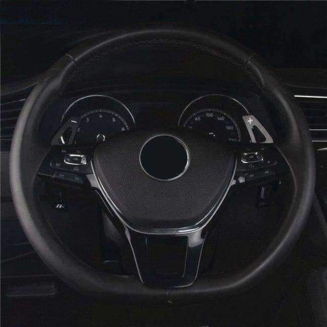Planet+Gates+black+FOR+Volkswagen+Tiguan+Steering+Wheel+Shift+Paddle+car+Accessories+tiguan2018-2017+Interior+modification+supplies