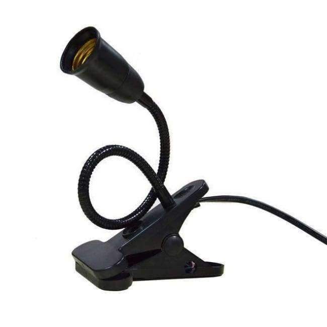 Planet+Gates+Black+housing+/+Not+include+Bulb+Adjustable+360+Degree+Twisted+Flexible+Metal+Tubing+LED+Light+Clip-On+Reading+Lamp+Book+light+Book+Reader+Mini+Bright+Desk+Lamps