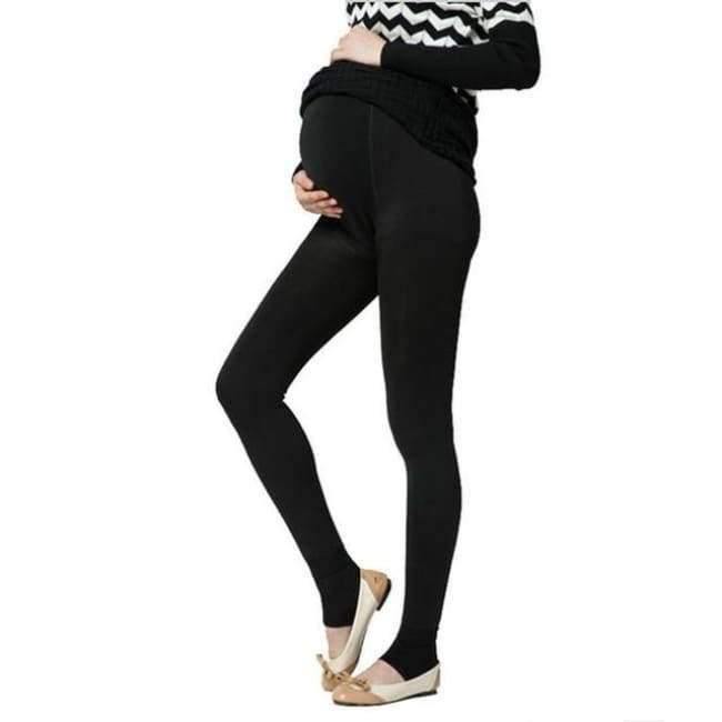 Planet+Gates+Black+/+Russian+Federation+Winter+Maternity+Plus+Velvet+Thickening++Leggings+Pants+Clothes+For+Pregnant+Women+Warm+High+Waist+Suspender+Pregnancy+Trousers