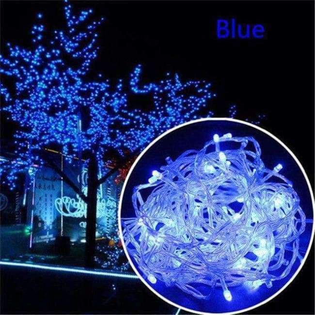 Planet+Gates+Blue+/+100M+600Leds+220V+EU+Christmas+Lights+5M+10M+20M+30M+50M+100M+Led+String+8+Function+Christmas+Lights+8+Colors+For+Wedding+Party+Holiday+Lights