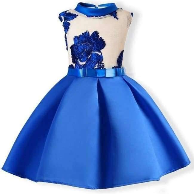 Planet+Gates+blue+/+2T+Baby+Girl+embroidery+Silk+Princess+Dress+for+Wedding+party+Kids++Dresses+for+Toddler+Girl+Children+Fashion+Christmas+Clothing