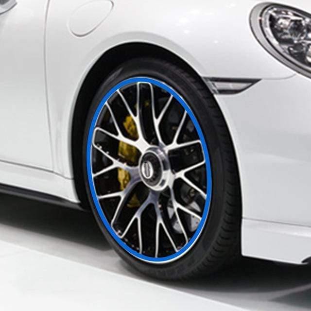 Planet+Gates+Blue+8M+x+0.8cm+/+China+Car+Wheel+Rim+Sticker+Chrome+Wheel+Decoration+Auto+Tire+Rims+Plated+Strip+Protection+Decoration+Car-styling+Exterior+Accessories