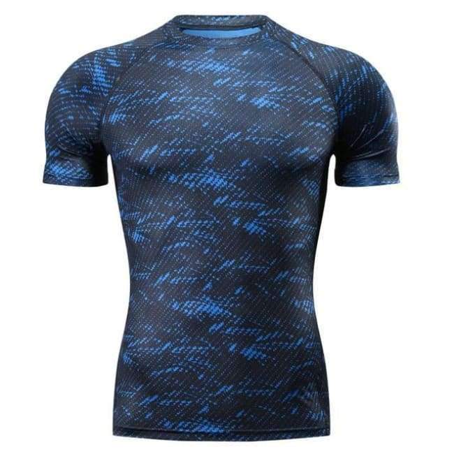 Planet+Gates+Blue+/+M+MMA+T-Shirt+Rashguard+MMA+Gym+Tee+Shirt+Fighting+Martial+Arts+Fitness+Training+Muay+Thai+T+Shirt+Men+Homme++Jersey