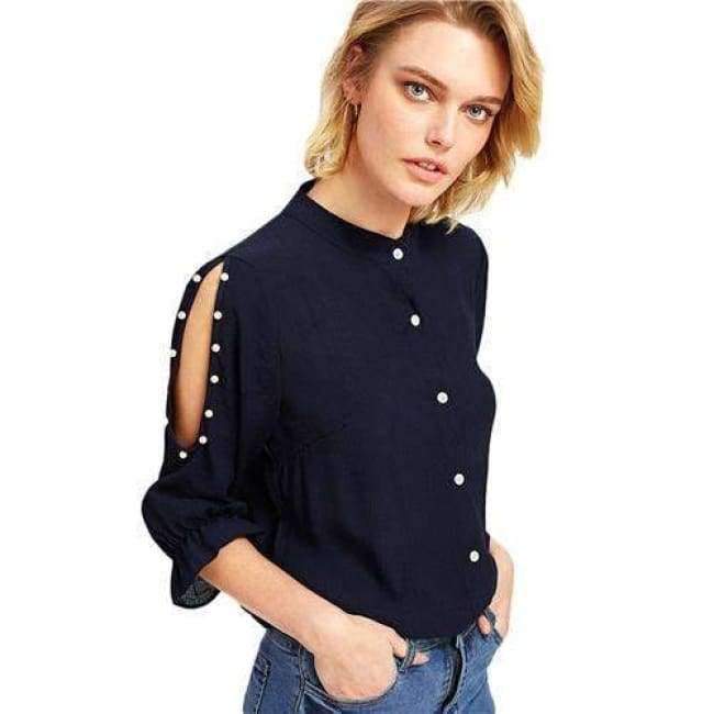 Planet+Gates+Blue+/+S+COLROVIE+Green+Solid+Lettuce+Sheer+Elegant+Blouse+Shirt+Women+2018+Long+Sleeve+Work+Blouse+Sexy+Office+Women+Tops+And+Blouses