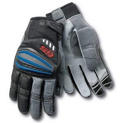 Planet+Gates+Blue+/+S+Motorcycle+Rally+GS+Gloves+FOR+BMW+GS1200+GS+Cycling+Orange+Blue+Leather+Gloves