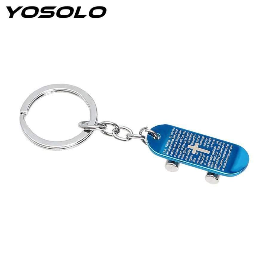 Planet+Gates+Blue+YOSOLO++Skateboard+Key+Chains+Cool+For+Motorcycle+Metal+Pendant+Keyring+Car-styling+Fashion+Decoration+Interior+Accessories