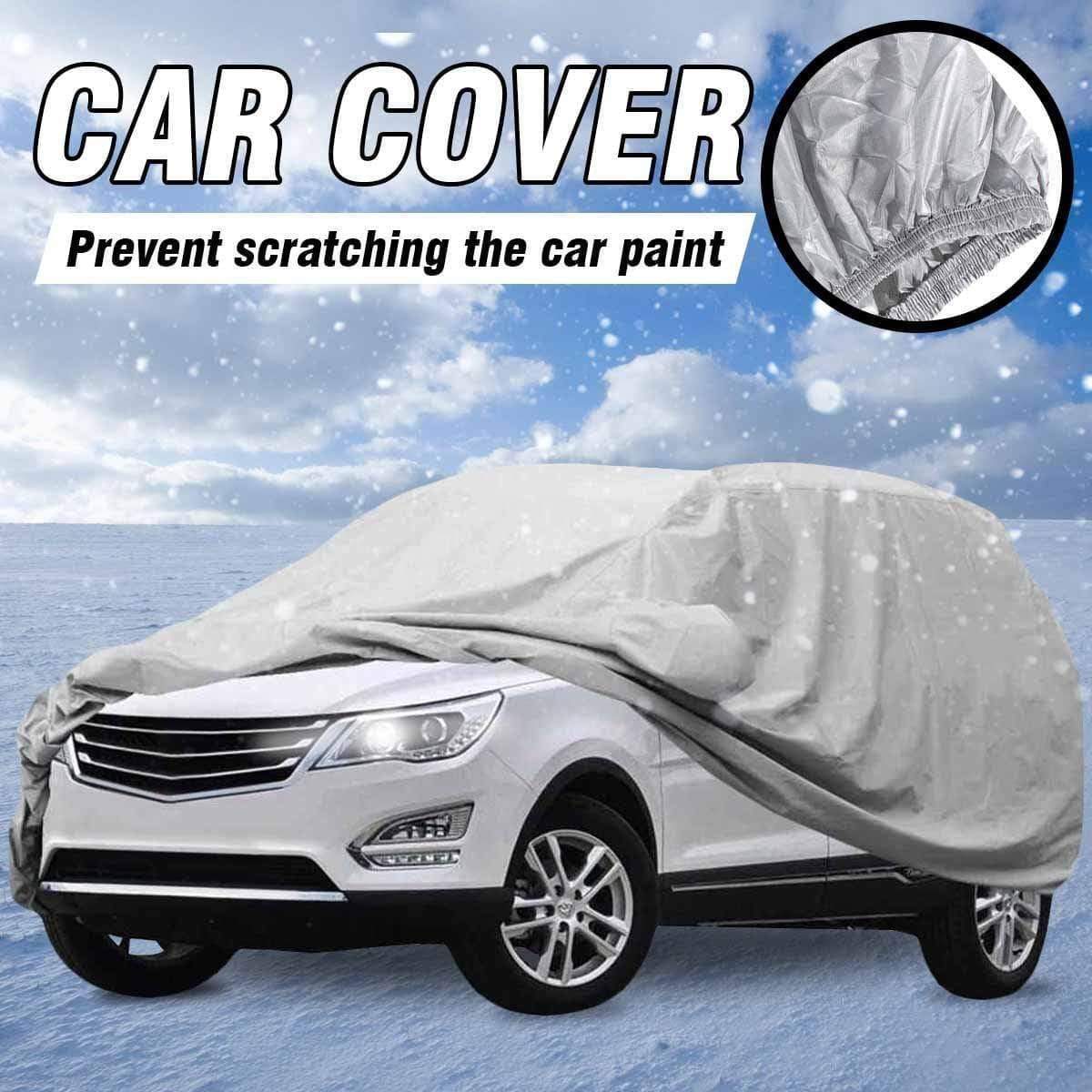 Planet+Gates+Car+Cover+L/XL+Size+SUV+Full+Car+Covers+Snow+Ice+Sun+Rain+Resistant+Protection+Waterproof+Dustproof+Outdoor+Indoor