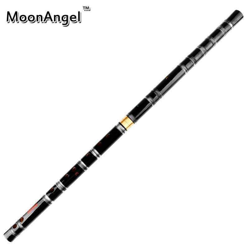 Planet+Gates+China+/+D+Key+CDEFG+Key+Black+Bamboo+Flute+with+Transparent+Lines+10+Holes+Musical+Instrument+Chinese+Traditional+Handmade+Woodwind+Instrument