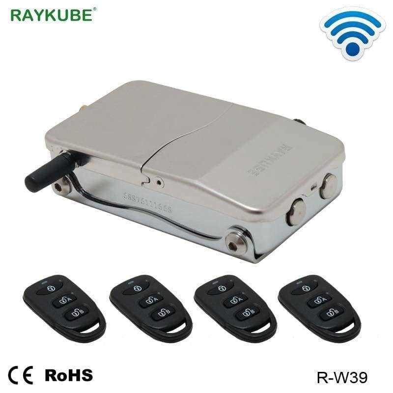 Planet+Gates+China+Electronic+Door+Lock+With+Remote+Control+Keys+Opening+Invisible+Intelligent+Lock+Wireless+Keyless+Door+Lock+R-W39