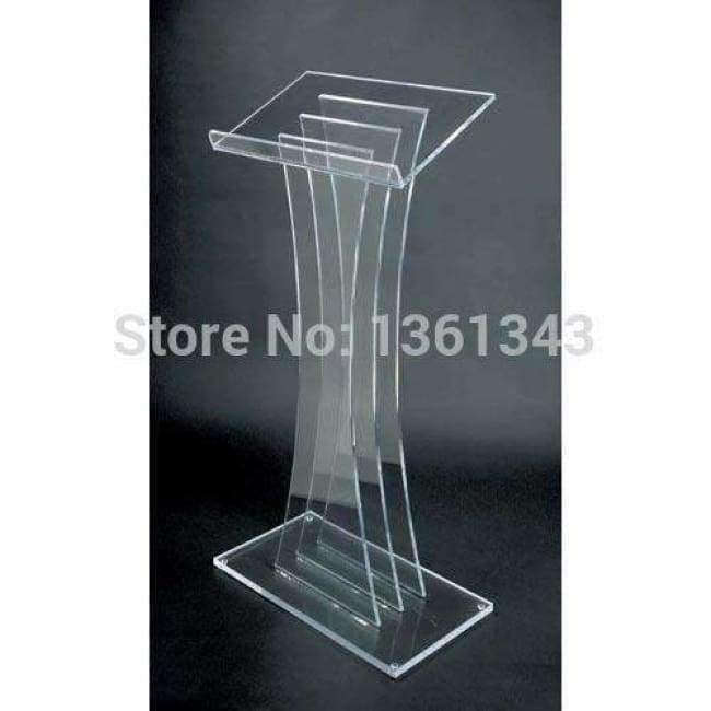 Planet+Gates+Clear+acrylic+podium+clear+acrylic+furniture+Hot+Sell+Acrylic+Lectern+Modern+Design+Clear+Perspex+Acrylic+Rostrum+Lectern