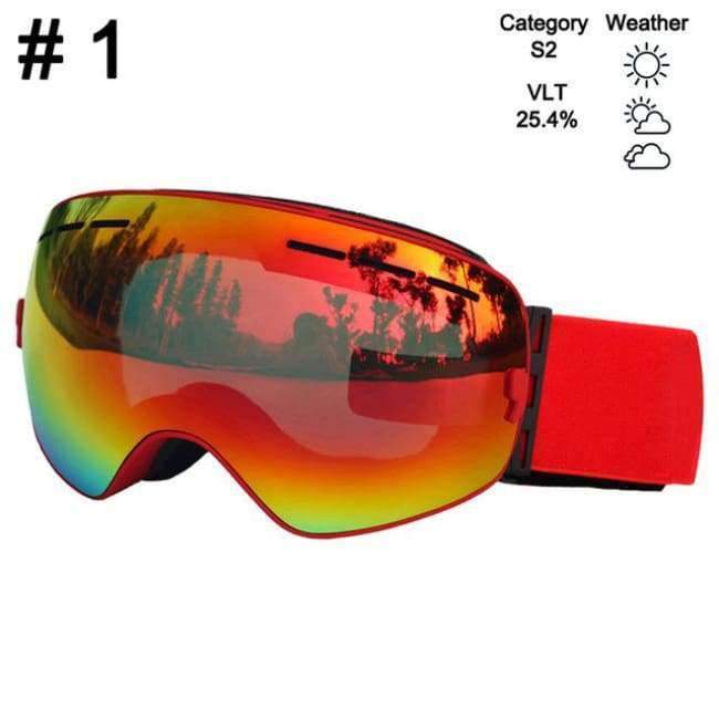 Planet+Gates+Color+1+Ski+Glasses+Double+Lens+UV400+Anti-fog+Ski+Goggles+Snow+Skiing+Snowboard+Motocross+Goggles+Ski+Masks+or+Eyewear
