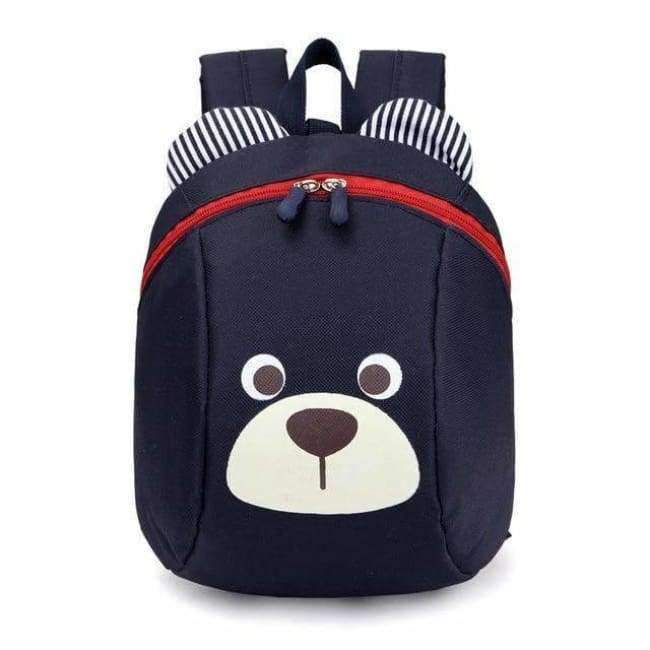 Planet+Gates+dark+blue+Age+1-3+Toddler+backpack+Anti-lost+kids+baby+bag+cute+animal+dog+children+backpack+kindergarten+bear+school+bag+mochila+escolar