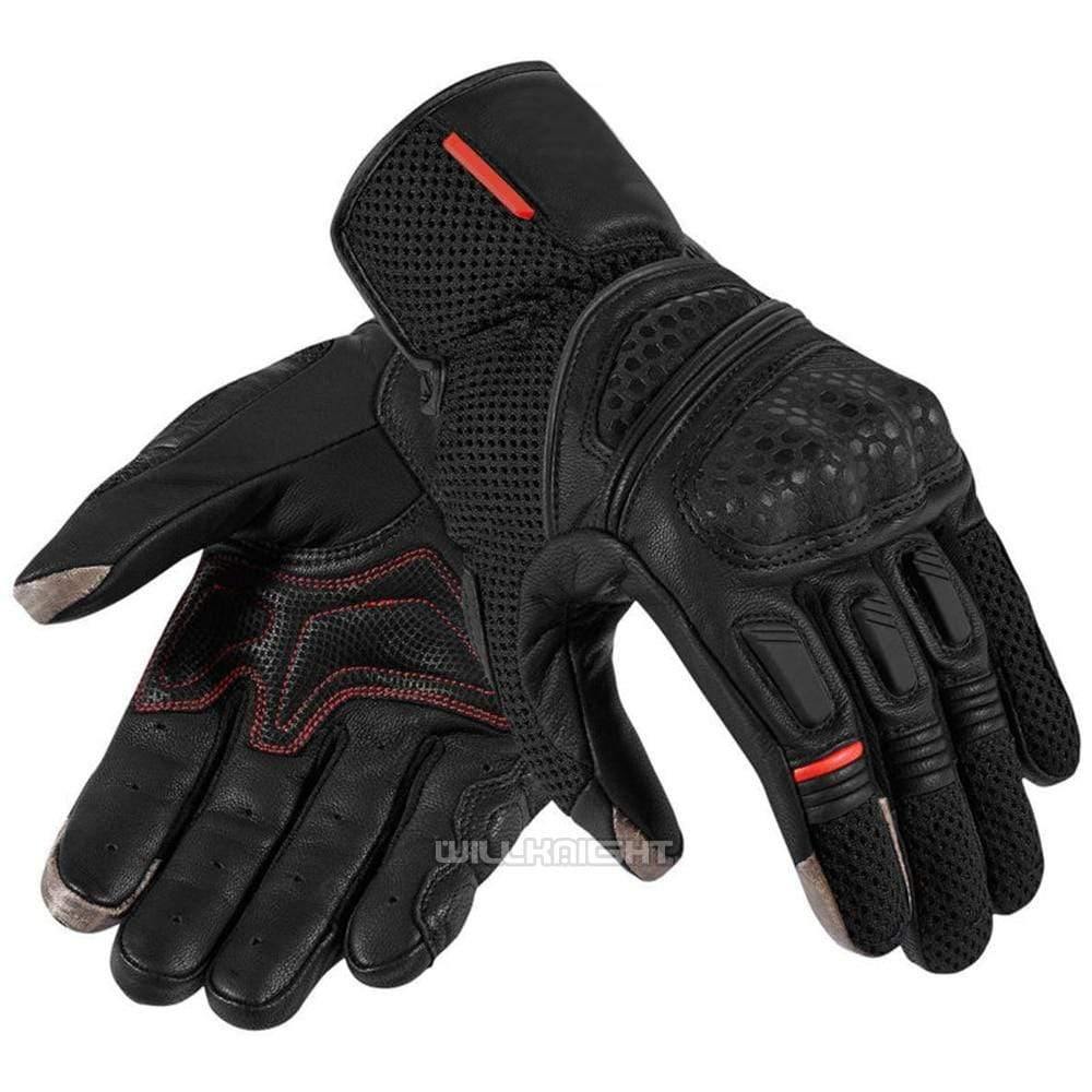 Planet+Gates+Dirt+2+Mens+Black+Leather+Gloves+Motorbike+Moto+Off+Road+Racing+Gloves+Men