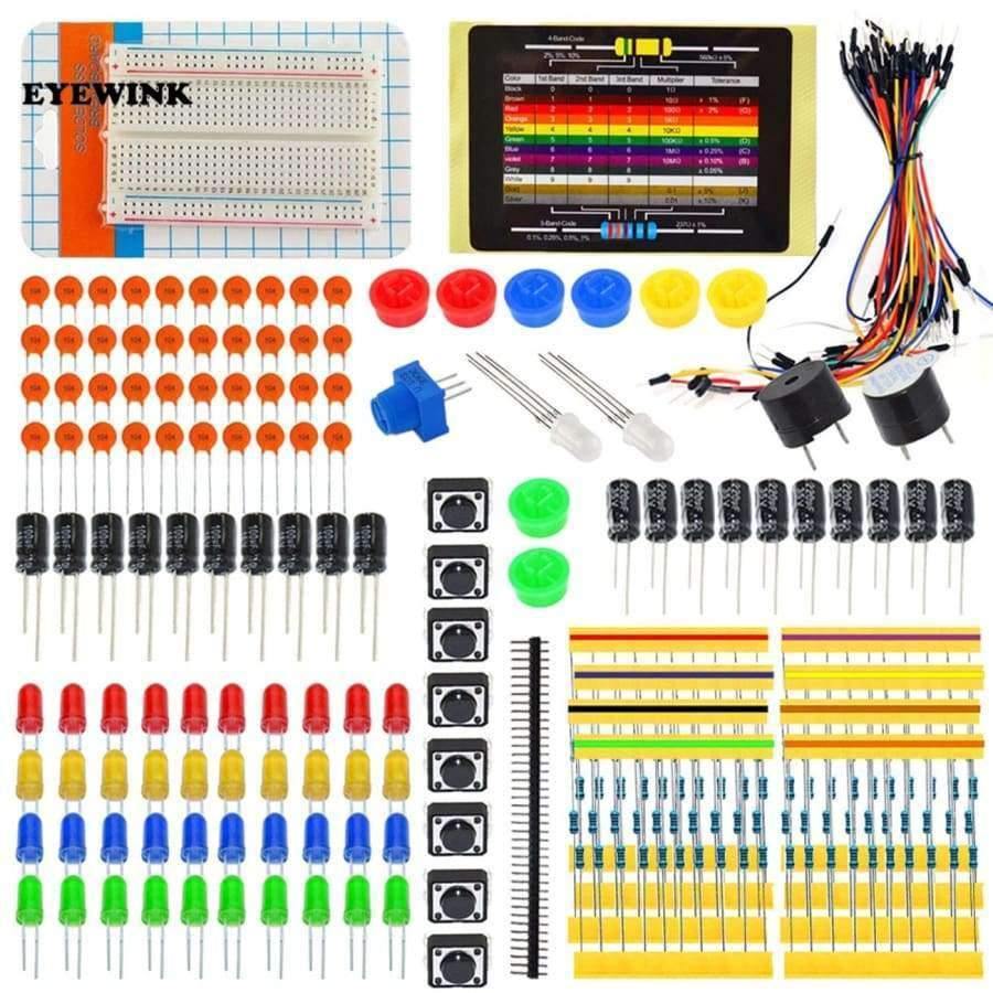 Planet+Gates+Electronics+fans+packageThe+electronic+component+package+is+suitable+for+Arduino+DIY+learning.