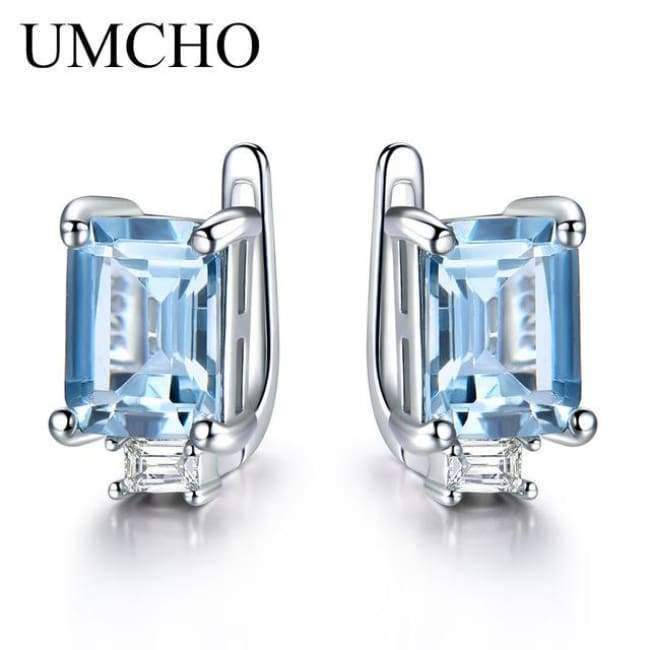 Planet+Gates+EUJ072B-1+UMCHO+Solid+Sterling+Silver+Clip+Earrings+For+Women+Luxury+Emerald+Green+Gemstone+Female+Girl+Gift+Brand+Fine+Jewelry+2018+New