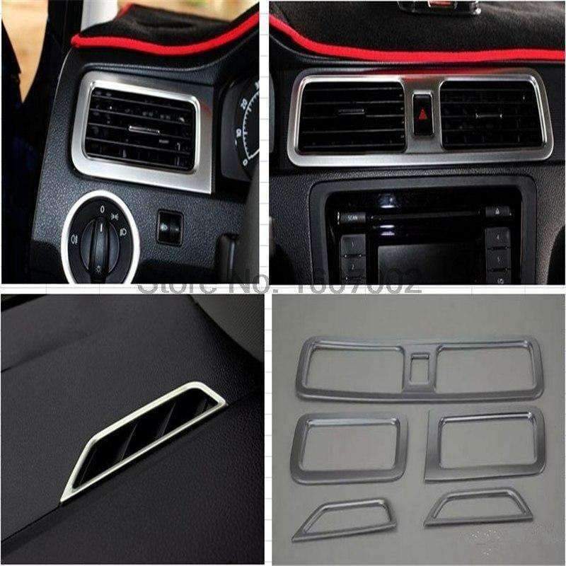 Planet+Gates+For+Skoda+Rapid+Spaceback+2013+2014+2015+2016+ABS+Chrome+Air+Vent+Outlet+Cover+Sticker+Left-driving+Car+Interior+Accessories