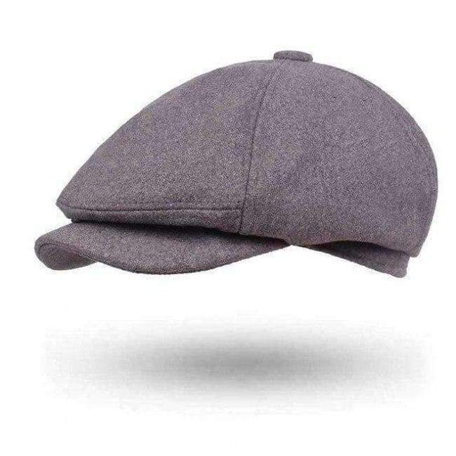 Planet+Gates+Gray+/+58cm+Fibonacci+High+Quality+Retro+Middle+Aged+Elderly+Men+Hat+Beret+Wool+Blended+Cabbie+Flat+Cap+Hats+for+Men's+Newsboy+Caps