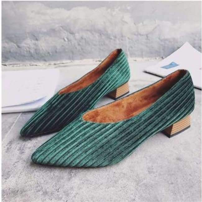 Planet+Gates+green+/+5+women+pumps+2018+new+shoes+med+heels+3+cm+gladiator+shoes+green+brown+slip+on+spring+winter+feminina+shoes+pointed+footwear