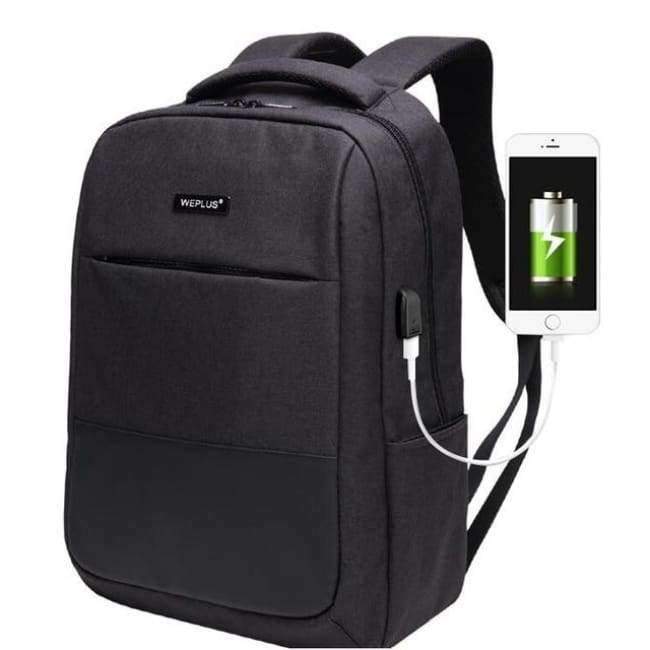 Planet+Gates+grey+black+Multifunction+computer+USB+charging+15.6+inch+Laptop+Backpack+men+School+Bag+Large+Capacity+Casual+Style+Water+Resistant+bags