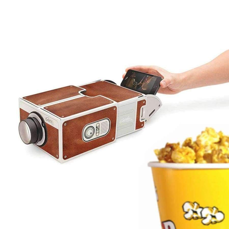 HOT+SALE+Mini+Portable+Cinema+DIY+Cardboard+Smartphone+Projection+Mobile+phone+Projector+for+Home+Projector+Audio+&+Video+Gift