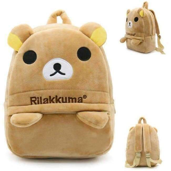 Planet+Gates+khaki+2017+Lightweight+Plush+Cartoon+Kids+3D+Backpack+Kindergarten+Rabbit+School+Bags+for+Girls+Boys+Baby+Child+Cute+Mochila+Infantil