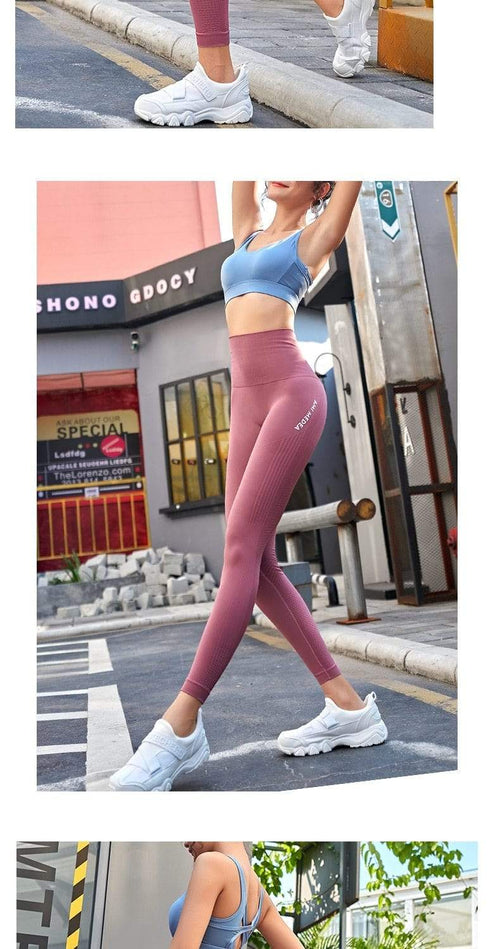 Leggings Women Pants Push Up Gym Tights Sexy Tummy Control Sport Yoga Pants  High Waist Legging