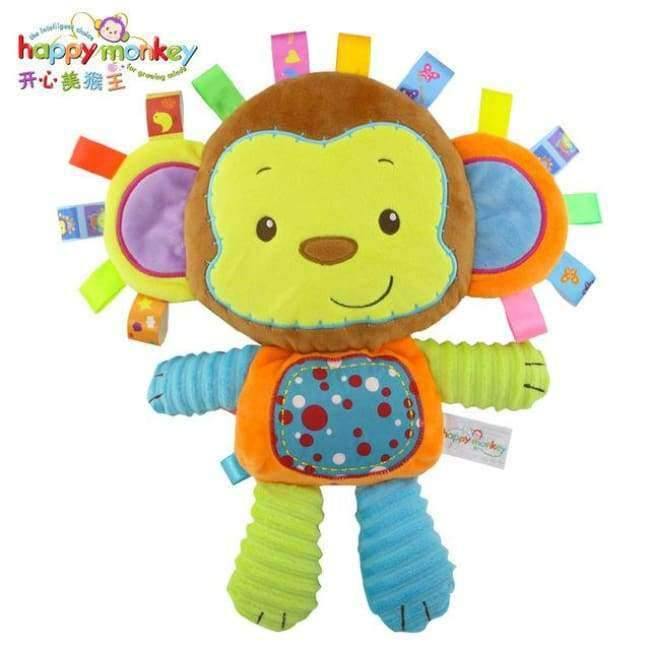 Planet+Gates+monkey+Kids+Baby+Cute+Plush+Rattle+Stuffed+Animal+Infant+Educational+Learning+Toys+Gift+for+Toddler+Children+0-12+month