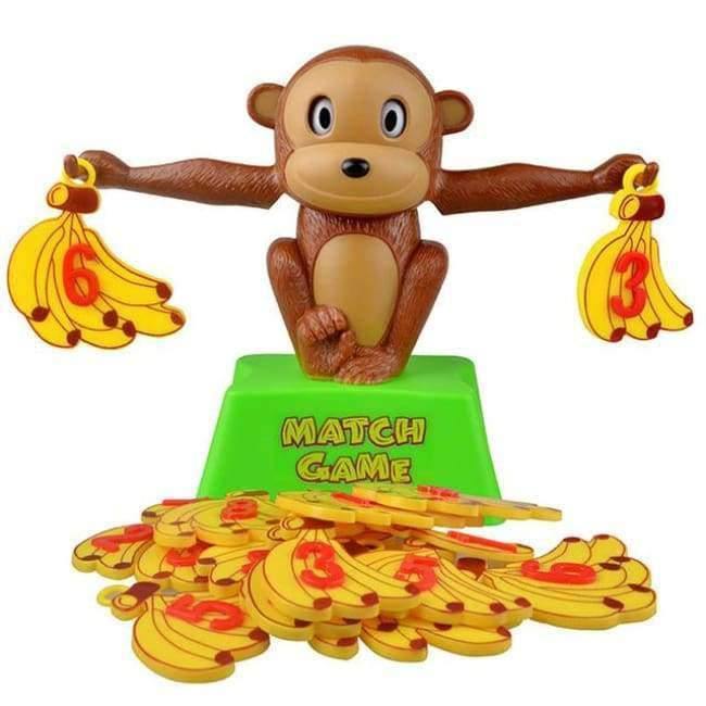 Planet+Gates+Monkey+Match+Math+Balancing+Scale+Match+Game+Number+Balance+Game+Board+Game+Educational+Toy+For+Child+To+Learn+Add+And+Subtract