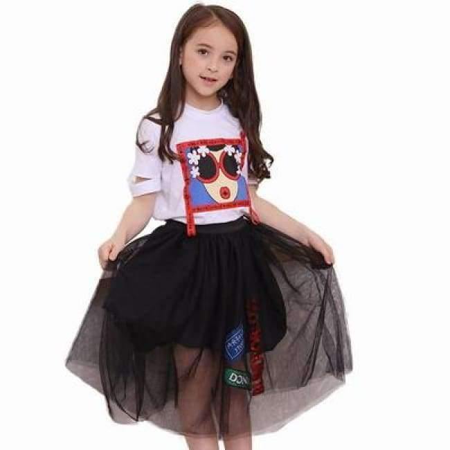 Planet+Gates+Multi+/+6+Fashion+Girls+Outfit+Summer+Girls+Clothing+Set+Skirts+and+Tops+Little+Girl+Teenage+Girl+Clothing+age+6+8+10+12+14+15+years