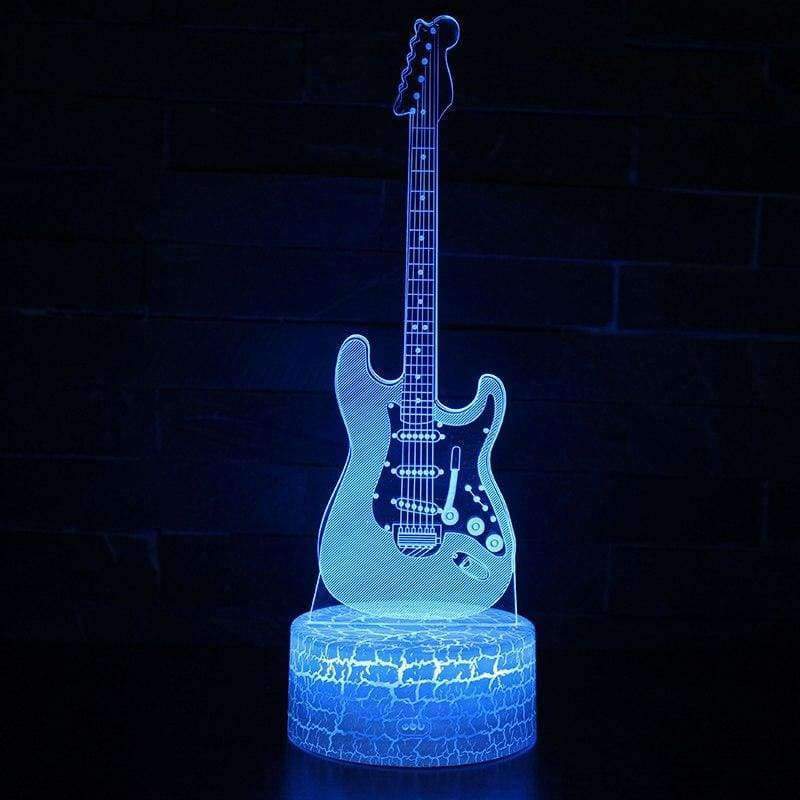 Planet+Gates+Multicolor+RGB+Guitar+3D+Illusion+Lamp+7+Color+Change+Touch+Switch+LED+Night+Light