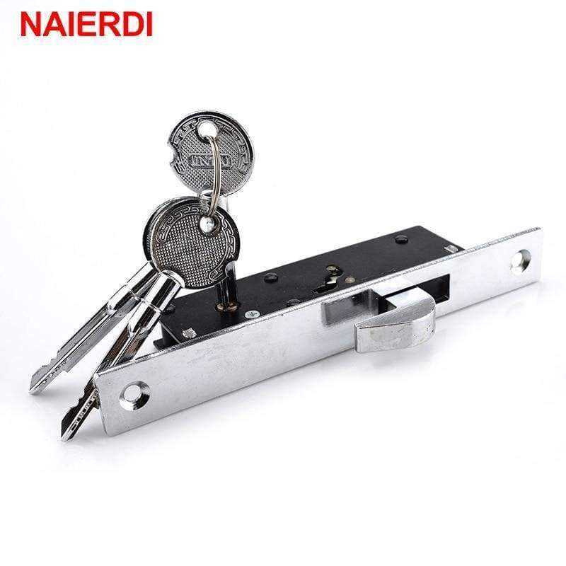 Planet+Gates+NAIERDI+Sliding+Door+Lock+Zinc+Alloy+Window+Locks+Anti-Theft+Safety+Wood+Gate+Floor+Lock+With+Cross+Keys+For+Furniture+Hardware