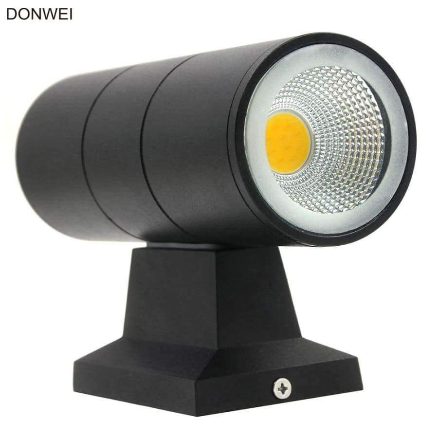 Planet+Gates+Outdoor+Decorative+IP65+Waterproof+Wall+Lamp+Up+Down+Dual-Head+Aluminum+Cylinder+COB+LED+6W+10W+Porch+Lights+AC+85-265V
