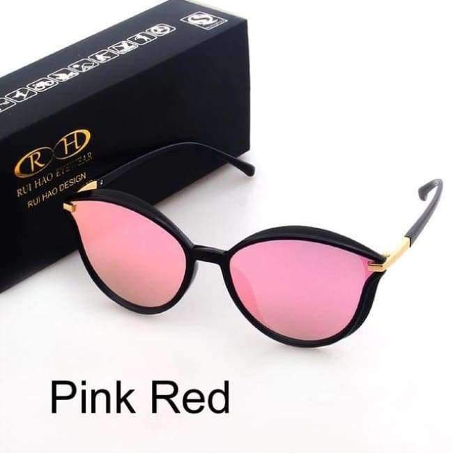 Planet+Gates+Pink+Red+Rui+Hao+Eyewear+Fashion+Sunglasses+Women+Brand+Sun+Glasses+Cat+Eye+Sunglasses+Design+Outdoor+Glasses+Women+Pink+Sunglasses+New