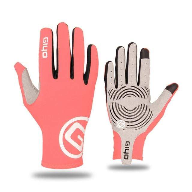 Planet+Gates+Pink+/+XXL+Touch+Screen+Long+Full+Fingers+Gel+Sports+Cycling+Gloves+MTB+Road+Bike+Riding+Racing+Gloves+Women+Men+Bicycle+Gloves