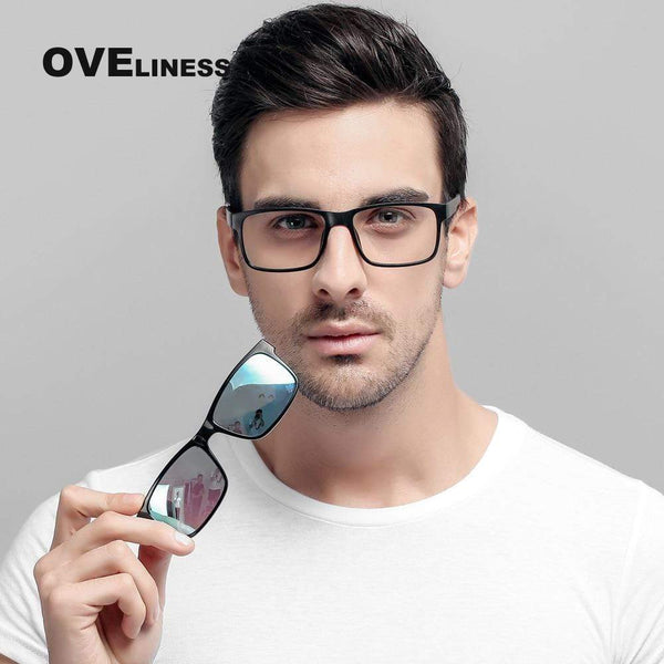 Polarized Clip briller stel mænd kvinder Myopia Prescription Glas – Gates