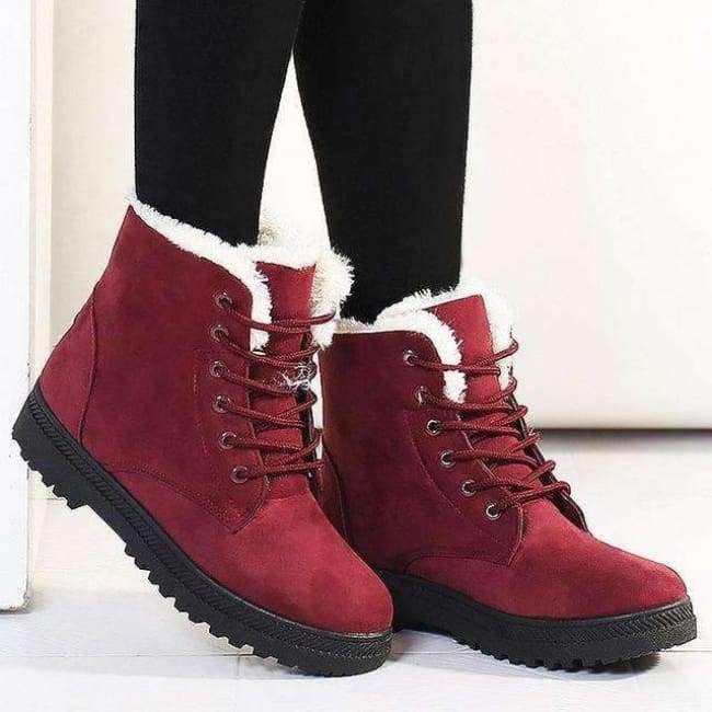 Planet+Gates+Red+/+5+Fashion+warm+snow+boots+2018+heels+winter+boots+new+arrival+women+ankle+boots+women+shoes+warm+fur+plush+Insole+shoes+woman