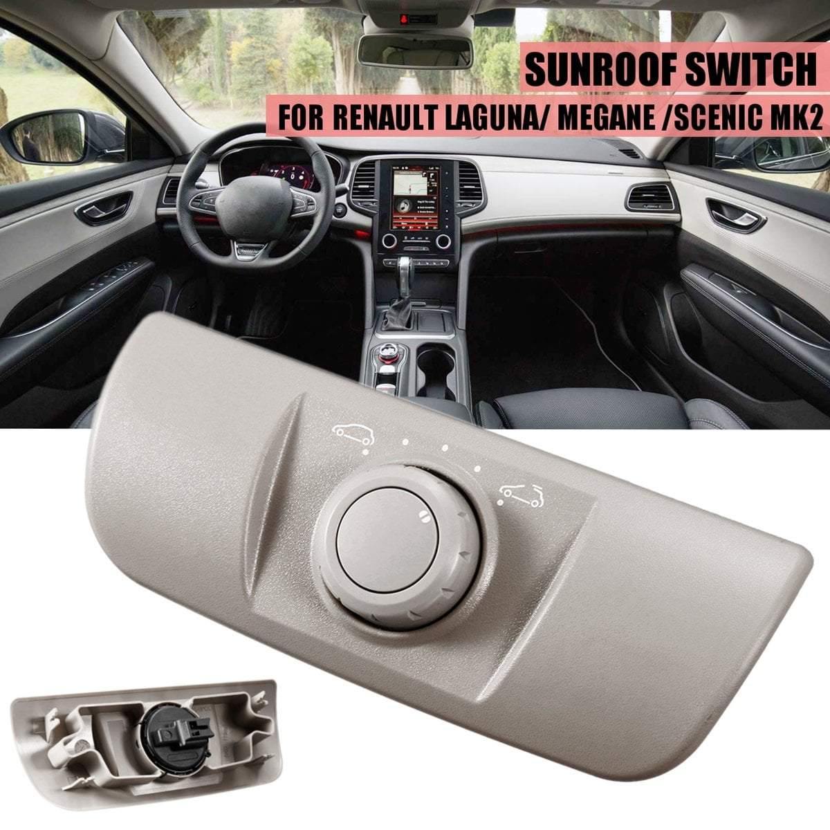 Planet+Gates+Renault+Megane+SCENIC+LAGUNA+MK2+HB+2002-2015+Sunroof+Window+Switch+Control+8200119893+Auto+Replacement+Parts+Switches
