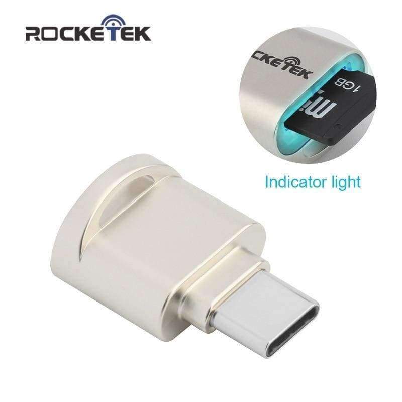 Planet+Gates+Rocketek+type-c+usb+2.0+otg+phone+type+c+memory+card+reader+Aluminum+adapter+for+TF+micro+SD+pc+computer+laptop+accessories