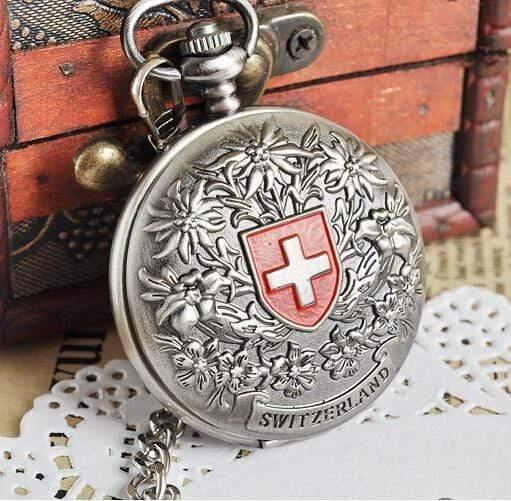 Planet+Gates+silver+Red+cross+Hollow+Hand+Wind+Mechanical+Pocket+Watch+Classic+Men's+and+Women+Bronze+Tone+for+Birthday+Gift