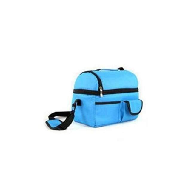 Planet+Gates+Sky+blue+RUPUTIN+Insulation+Cooler+Bag+Multifunction+Clutch+Portable+Picnic+Thermal+Food+Ice+Pack+Shoulder+Large+Food+Bag+Functional+Bags