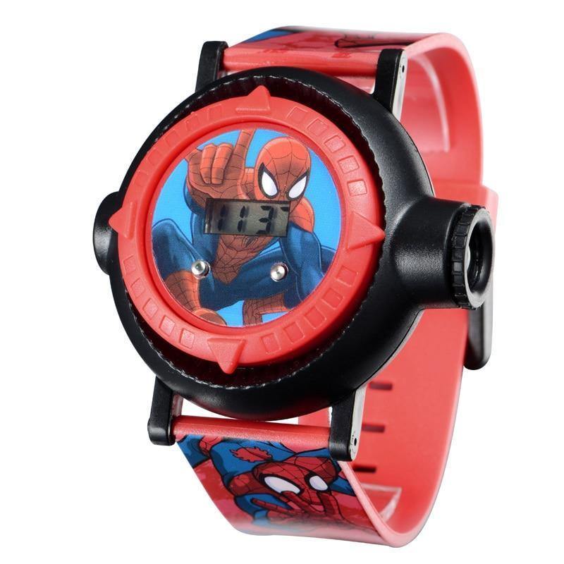 Spiderman Kids Watches Cartoon Projection Led Projector 20 Images ...