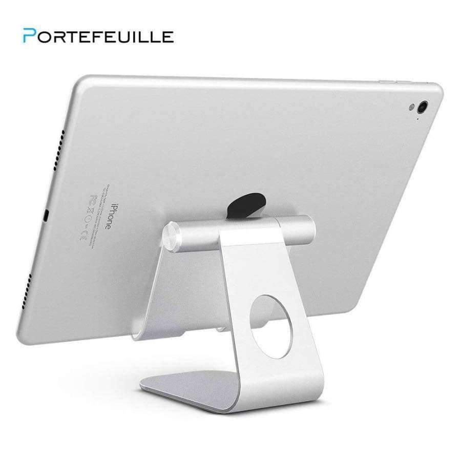 Portefeuille iPad Pro -tablettijalustalle Säädettävä alumiininen  metallipuhelinteline iPad Air 2:lle Samsung - Planet Gates