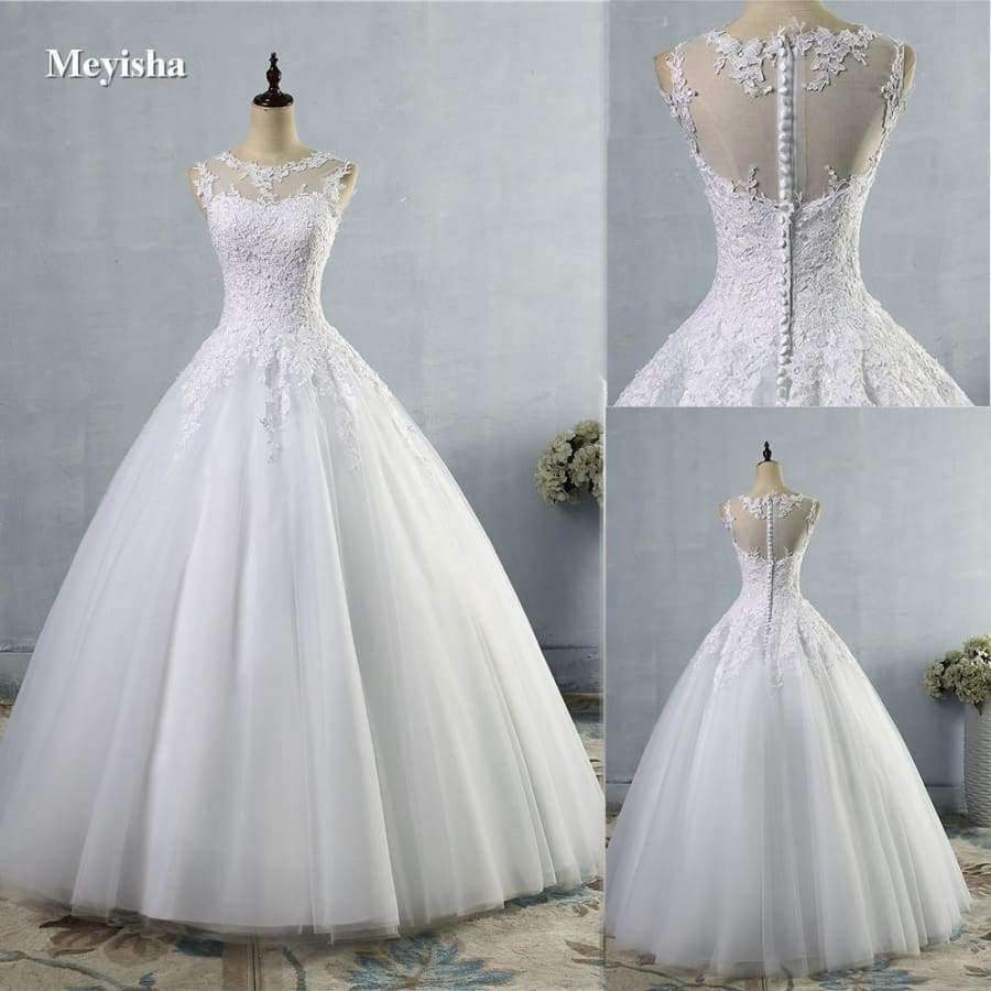 Planet+Gates+White+Ivory+A-Line+Wedding+Dresses+for+bride+Dress+gown+Vintage+plus+size+Customer+made+size+2-28W