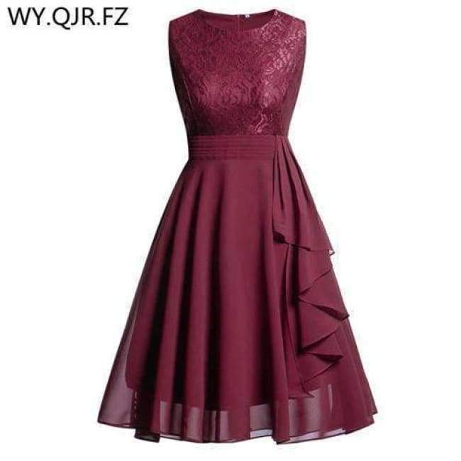 Planet+Gates+Wine+red+/+4+Chiffon+and+Lace+navy+blue+Short+Bridesmaid+Dresses+Weddiong+Party+Dress+2018+Prom+Gown+Women+Fashion+Wholesale+Clothing