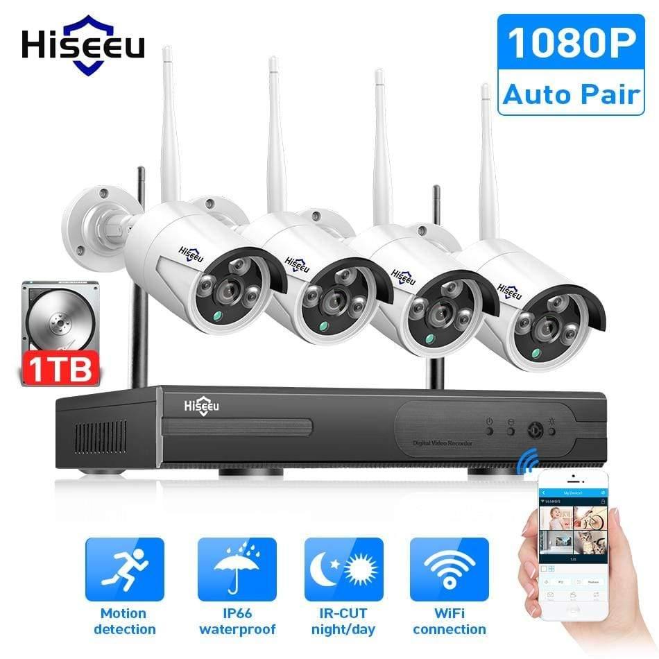 Planet+Gates+Wireless+CCTV+System+1080P+1TB+4pcs+2MP+NVR+IP+IR-CUT+outdoor+CCTV+Camera+IP+Security+System+Video+Surveillance+Kit