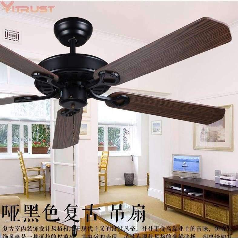 Planet+Gates+Wood+blade+/+36inch+Pull+rope+/+220V+Modern+Ceiling+Fan+Dining+Room+Living+Room+Bedroom+Remote+Controller+Fans+Ventilador+de+teto+Industrial+Wooden+Iron+Ceiling+Fan